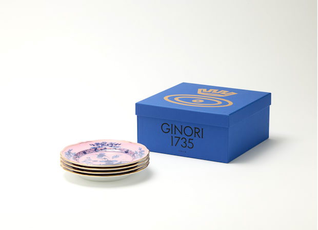 4 DESSERT PLATES | GINORI 1735